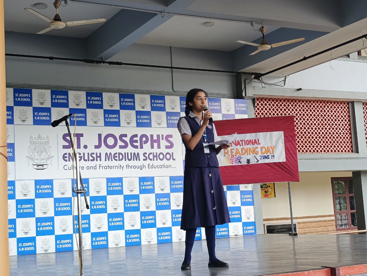 National Reading Day celebration